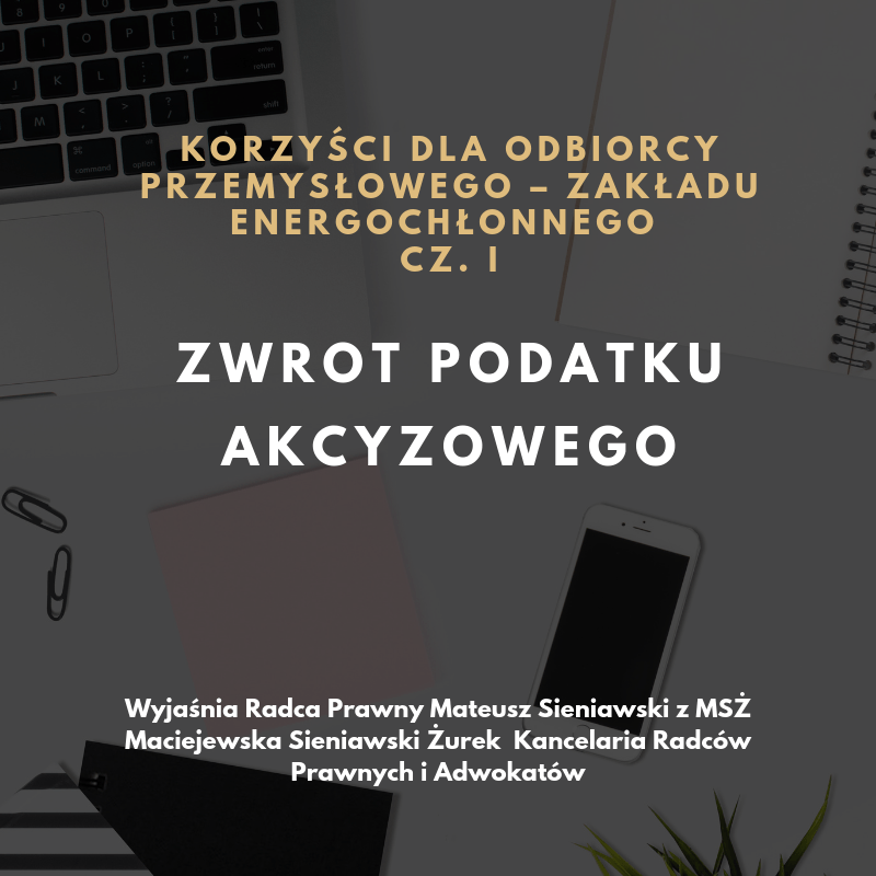 korzyści ze zwrotu podatku akcyzowego